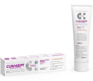 Curasept Biosmalto Mousse for Sensitive Teeth All Fruits Flavour 50ml - Picture 1 of 1
