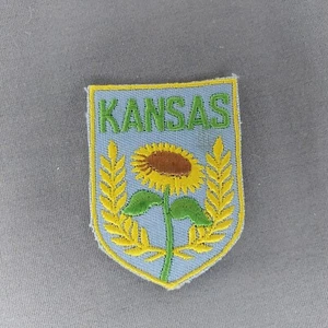 Kansas KS Sonnenblume Souvenir Tourist 2 3/4" Aufnäher - Bild 1 von 2