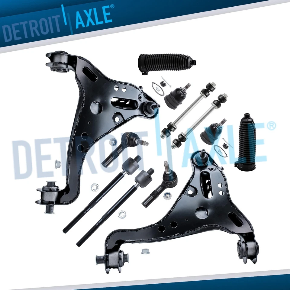 Brazos de control inferiores delanteros barras estabilizadoras Tierods para Ford Explorer Mercury Mountaineer Foto 1 de 4