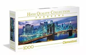 Clementoni High Quality Collection Puzzle New York Brooklyn Bridge 1000 Pieces - Picture 1 of 2