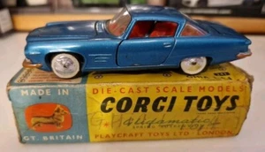 Corgi Toys Vintage 241 Chrysler Ghia L.6.4 With Chrysler Engine in Original Box - Picture 1 of 18