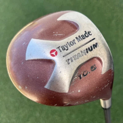 Controlador TaylorMade Titanium 10,5° grados - R80 PLUS EJE DE BURBUJA! - Derecha! 45,5" Foto 1 de 4