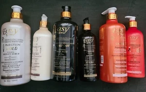 Easy Glow Lightening Body Milk Lotion 500ML / Super Exfoliating Bodywash 1000ML - Picture 1 of 11