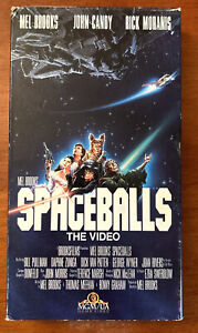 Spaceballs (VHS 1987) First Release John Candy, Rick Moranis Mel Brooks Comedy 