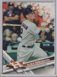 2017 Topps Walmart Holiday Snowflake #HMW47 Alex Bregman RC - Picture 1 of 1