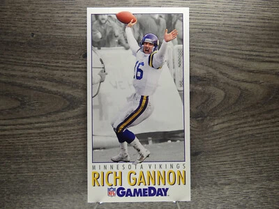 1992 GameDay #464 Rich Gannon - Image 1 of 2