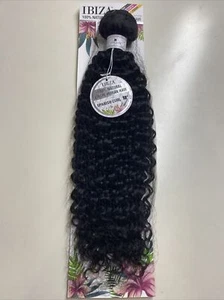 SHAKE-N-GO IBIZA SPANISH_CURL_WEAVE_100%_HUMAN_HAIR_18"_#NATURAL - Picture 1 of 4