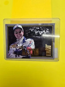Mark Martin 1996 PRESS PASS VIP RACING VALVOLINE ROUSH #6 PROMO card #1 of 2 - Picture 1 of 2