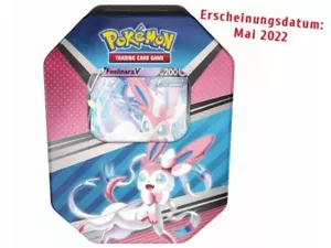 Feelinara V Tin Frühjahr Tin 2022 Pokemon DEUTSCH OVP NEU TCG - Bild 1 von 1
