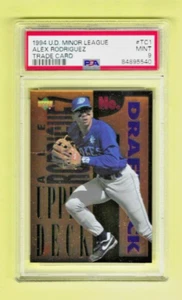 1994 PSA 9 MINT U.D. Minor League Alex Rodriguez Trade Card # TC1 Newly Graded - Picture 1 of 3
