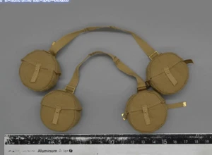 Drum Pouch for UJINDOU UD9039 WWII British Infantry French 1940 Lewis 1/6 Scale - Picture 1 of 1