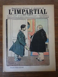 L'IMPARTIAL DE L'EST (genre Le Rire) Fevrier 1903 ill. Gerbault G.RI (Mousselet) - Picture 1 of 3
