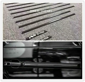 FOR G-Class W463 G63 BODY SIDE STRIP TRIM SOLF CARBON FIBER Speical Offer - Picture 1 of 6