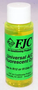4910 FJC Universal A/C Fluorescent Leak Detection Dye 1 oz - Picture 1 of 2