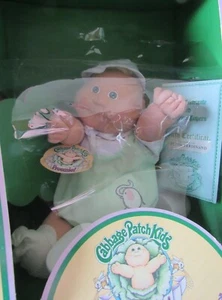 Vintage 1985 Cabbage Patch Frühchen SIGNIERT ELTON FERDINAND 1. NOVEMBER GEBURTSTAG - Bild 1 von 12