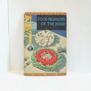 1935 Kerr Food Fashions of the Hour Cook Book Recipe Vintage Jello Mold Litho Ad - Picture 1 of 6