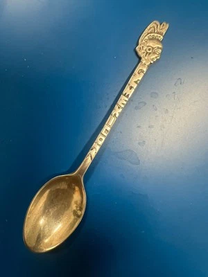 "Cuchara de recuerdo de México de plata de ley vintage de 4""" Foto 1 de 4