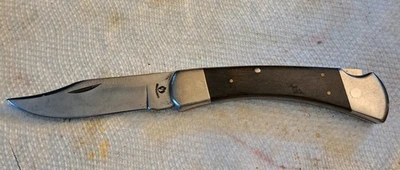  Bonita navaja de bolsillo grande Cherokee Solingen de acero con bloqueo trasero vintage muy afilada Foto 1 de 4