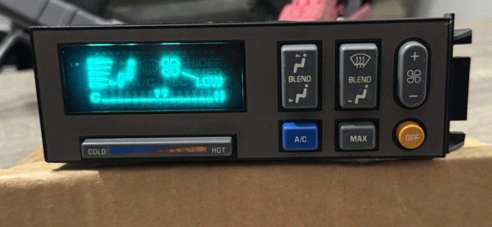 Chevy Silverado GMC C/K 1500 2500 1988-1994 CLIMATIZADOR CALEFACCIÓN AIRE ACONDICIONADO GRIS Foto 1 de 4