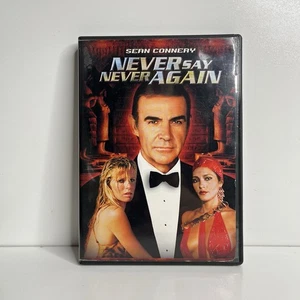 Never Say Never Again DVD 1983 Sean Connery James Bond 007 Rare OOP! - Foto 1 di 7