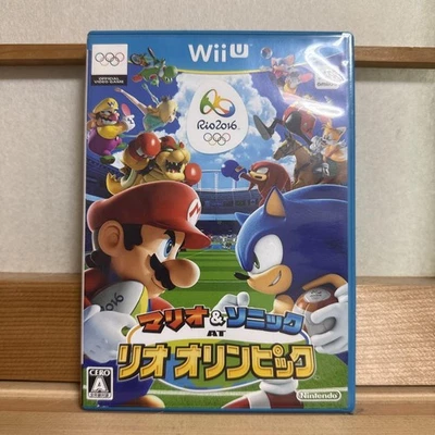 Mario & Sonic at the Rio 2016 Olympic Nintendo Wii U Games Japan Japanese - Image 1 of 4