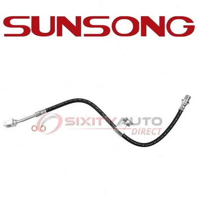 Sunsong Front Right Brake Hydraulic Hose for 1987-1988 Chevrolet R30 - Hoses mw - Image 1 of 4