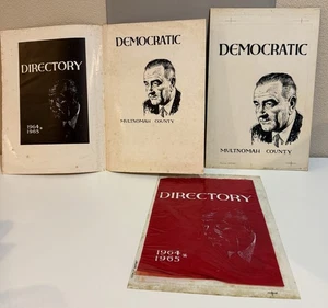 1964 Lyndon B Johnson Presidential Political Campaign Newspaper Printing Plates - Picture 1 of 1
