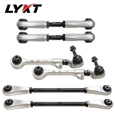 LYKT6 Front&Rear Camber&Toe Adjustable Arms for BMW335/330/328/325/135/128/M3 Foto 1 de 4