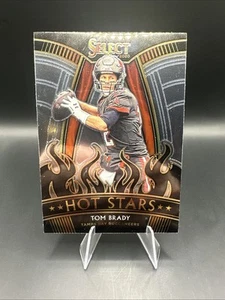 Panini Select #HS1 2020 Tom Brady Hot Stars Insert Buccaneers Patriots - Imagen 1 de 2