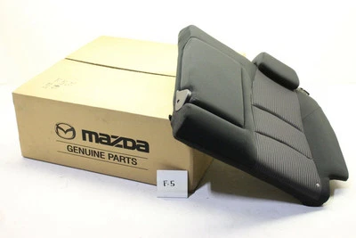 Nuevo asiento de tela trasero superior izquierdo negro exterior Mazda 2014-2018 Mazda3 3 hatchback OEM Foto 1 de 4