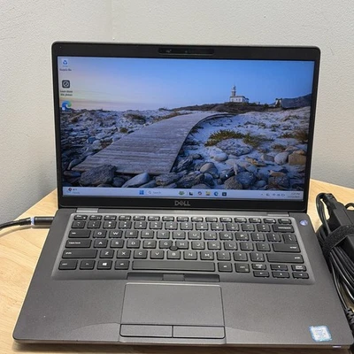 Dell Latitude 5400 Intel Core i5-8365U  1.6Ghz 256GB 16GB WCam  Win 11 Pro Cord - Image 1 of 4