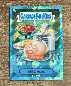 2022 Topps Garbage Pail Kids Sapphire Aqua Refractor /20 Mel Meal 188a - Bild 1 von 1