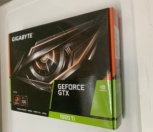 Gigabyte GeForce GTX 1660 TI OC 6G GDDR6 Grafikkarte GPU (Neu, VERSIEGELT) - Bild 1 von 5