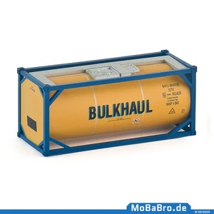 Gelber 20ft Tank-Container "BULKHAUL" in 1:87 (H0) - Bild 1 von 3