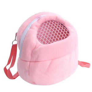 Portátil Pequeño Portador de Mascotas Esponjoso Mascotas Bolso de Mano de Viaje para - Imagen 1 de 12