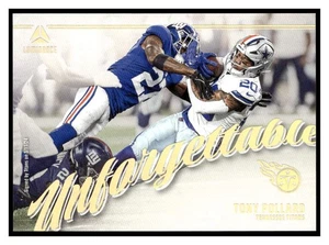 2024 Panini Luminance Inolvidable #5 Tony Pollard INSERTO - Imagen 1 de 2