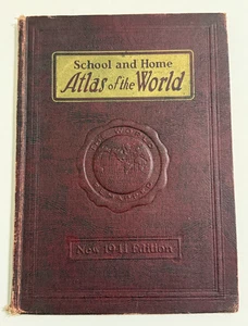 Schul- und Heimatatlas der Welt 1941 vom Geographischen Verlag - Bild 1 von 15