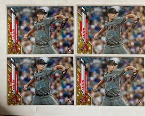 2020 Topps 207 Zac Gallen Gold Stars RC 4 Card Lot - Picture 1 of 1