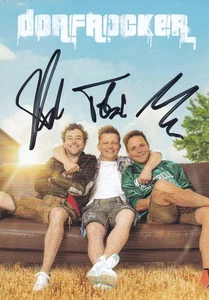 Autogrammkarte Dorfrocker  - Musik / Deutschland - Bild 1 von 1