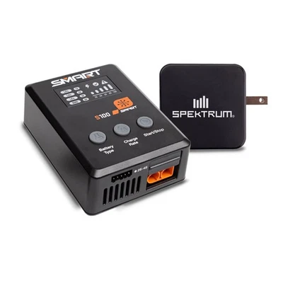 Spektrum Accessories S100 1x100W USB-C Smart Charger 65W USB-C GaN Power Supply - Image 1 of 4