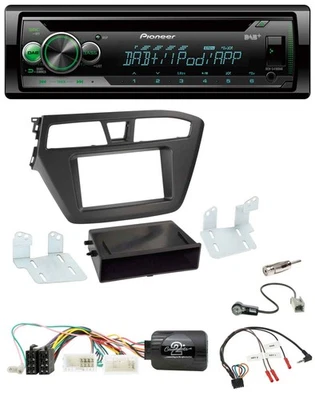 Pioneer USB MP3 DAB Lenkrad CD Autoradio für Hyundai i20 (ab 2015) - Bild 1 von 4