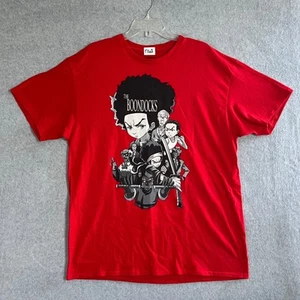 Camiseta Boondocks Para Hombre Talla XL Roja Cuello Redondo Manga Corta - Imagen 1 de 9