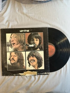 BEATLES: LET IT BE ~ 1st Press Red Apple Gatefold~ Phil + Ronnie Hand Engraved - Foto 1 di 10
