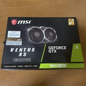Msi Geforce Gtx 1660 Super Ventus Xs Oc Graphics Card 6Gb Gddr6 Gaming Gpu - Picture 1 of 10