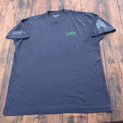 Camiseta Rouge manga corta cuello redondo para hombre 2XL azul marino Foto 1 de 4