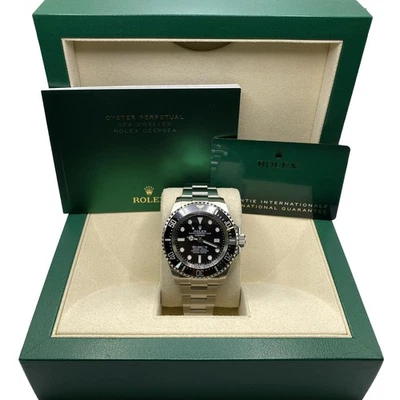 Reloj automático Rolex Sea-Dweller Deepsea 126660 acero cerámica esfera negra Foto 1 de 4