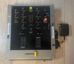 Numark M2 2-Channel DJ Mixer with Power Adapter Used Tested Working From Japan - Picture 1 of 8