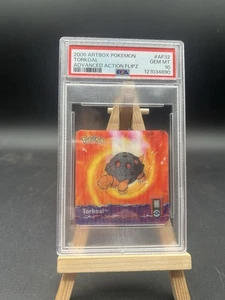 Artbox Pokemon Advanced Action Flipz (2006) AF32 Torkoal PSA 10 Pop 2 - Picture 1 of 3