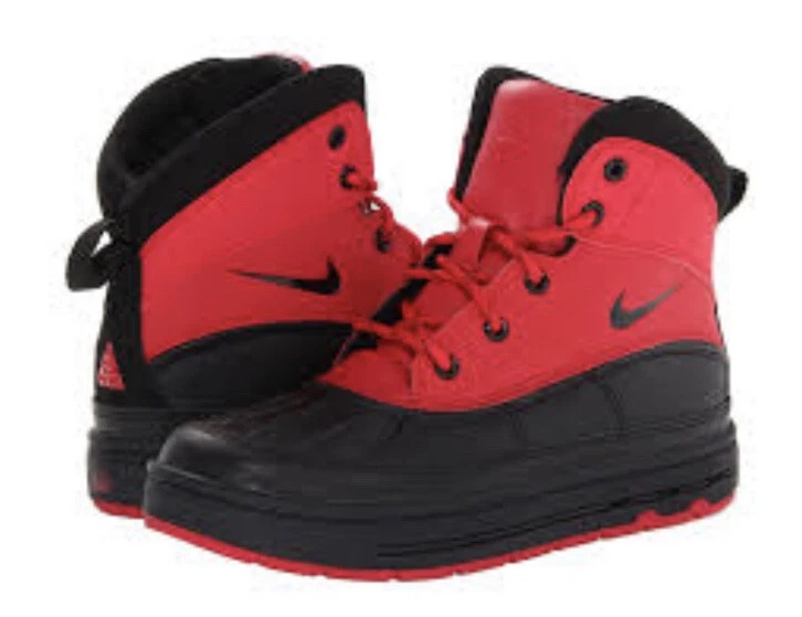 Nike ACG Woodside 2 Botas Altas Juveniles Talla 3 Rojo Negro 524873-601 Foto 1 de 4
