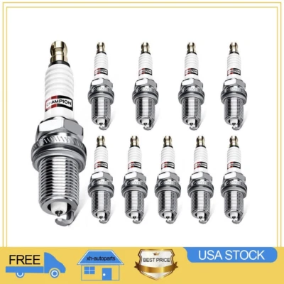 Bujía Champion 10 piezas para Ford E-350 Econoline 1997-1997 XH Foto 1 de 3